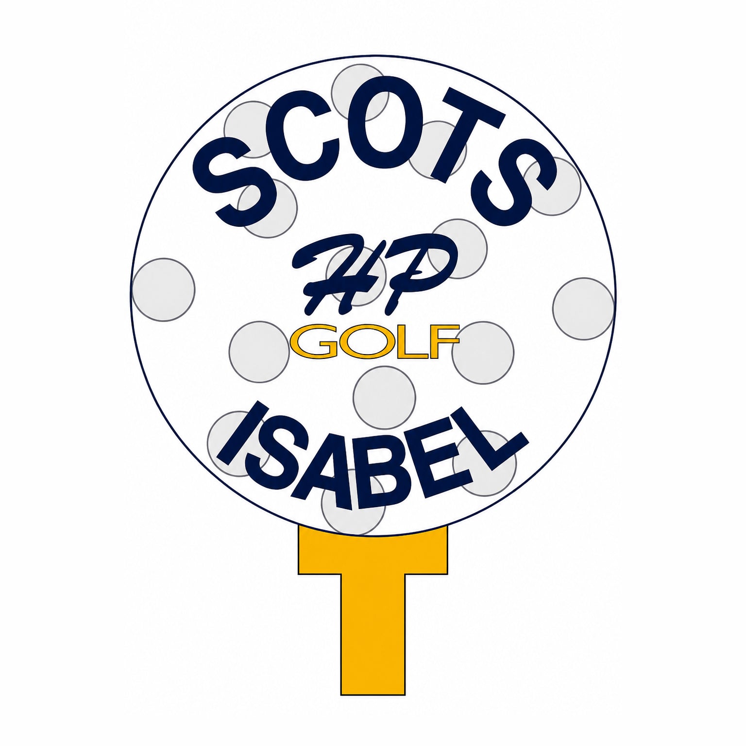 Golf Yard Sign
