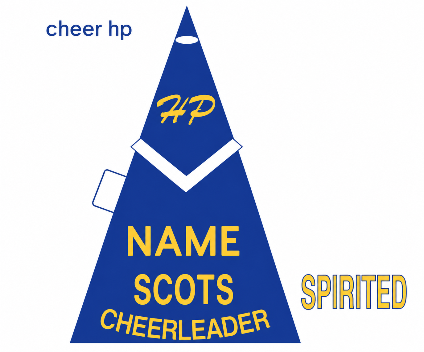 Cheer Yard Sign