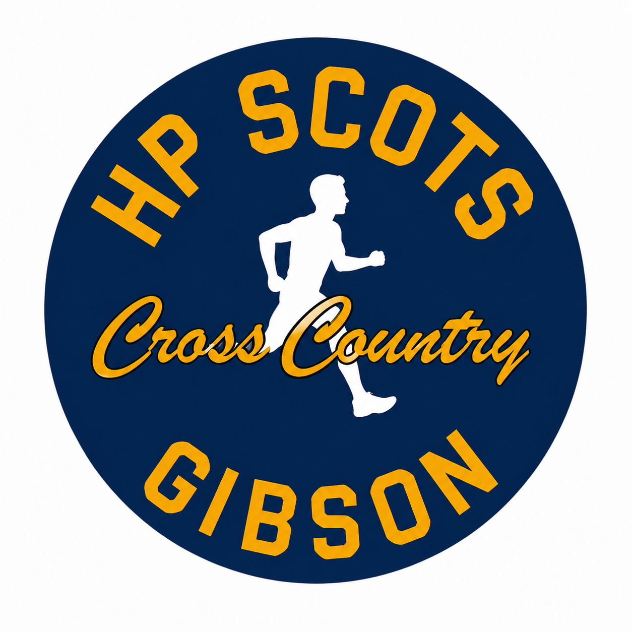 Mens Track & Cross Country Yard Sign