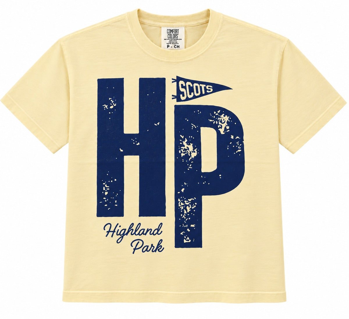 Tshirt - Ladies Yellow Crop