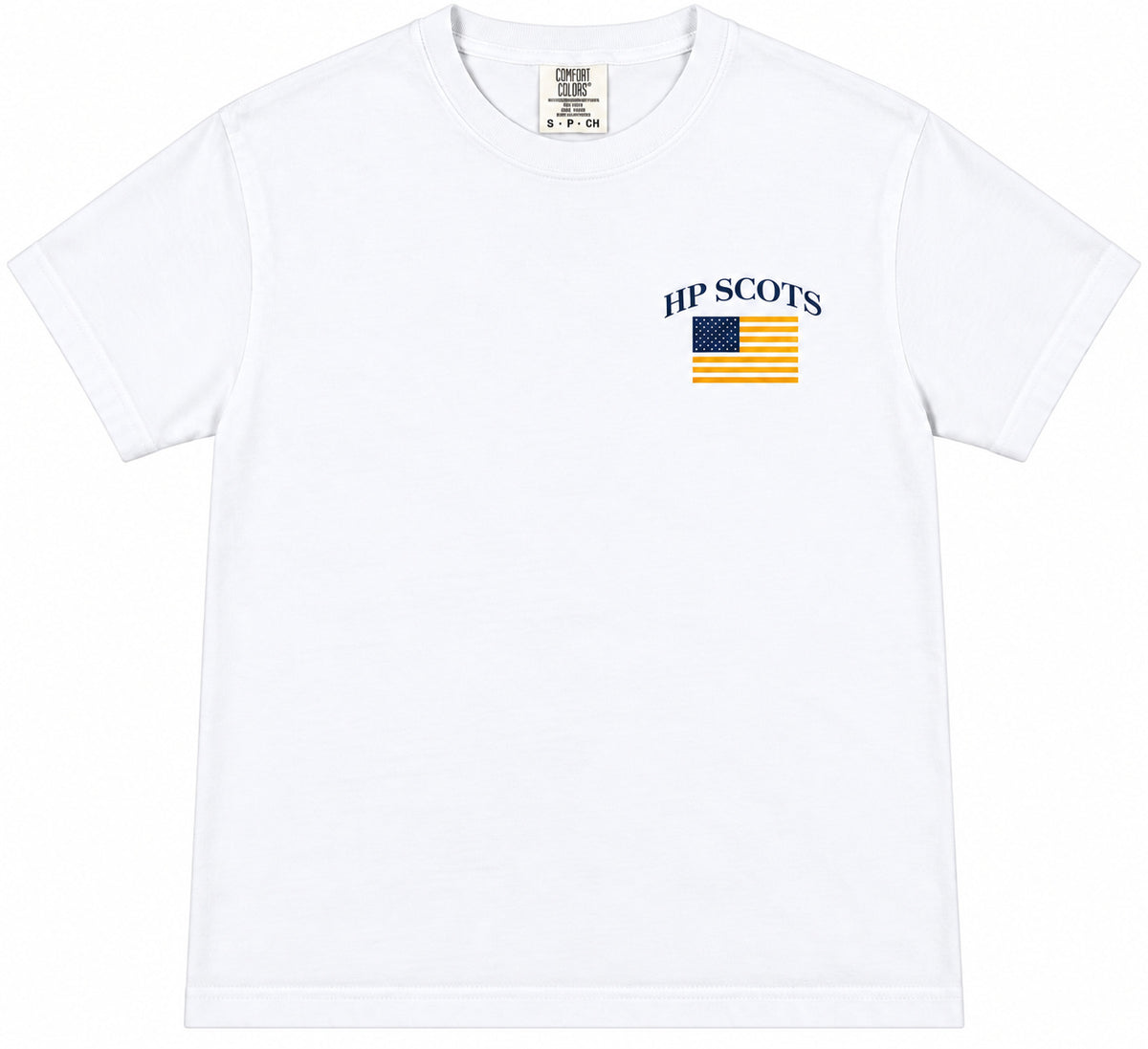 Tshirt - Simple Left Chest Flag